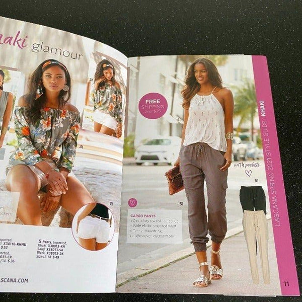 Lascana 2021 Style Guide Catalog Vanessa Fonseca lingerie bikinis swim