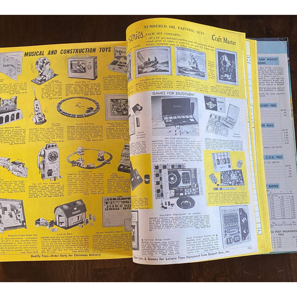 Brothers Blue Book 1968 Catalog Toys Guns Fishing Chicago