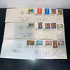 United Nations FDC Lot of 155 UN Postal Covers 1952-1968 Stamps in Binder