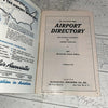 Aviation Week Airport Directory Vintage 1951 + US Aeronautical Planning Chart