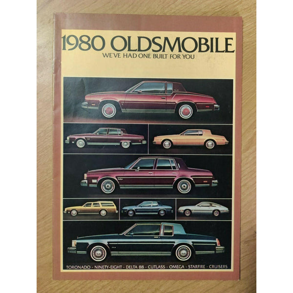 Oldsmobile 1980 Brochure 12pg Full Line Cutlass Delta 88 Omega Brougham