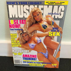 MuscleMag International October 2000 vintage magazine bodybuilding