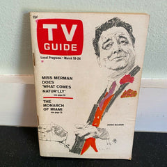 TV Guide March 18 1967 Jackie Gleason Ethel Merman