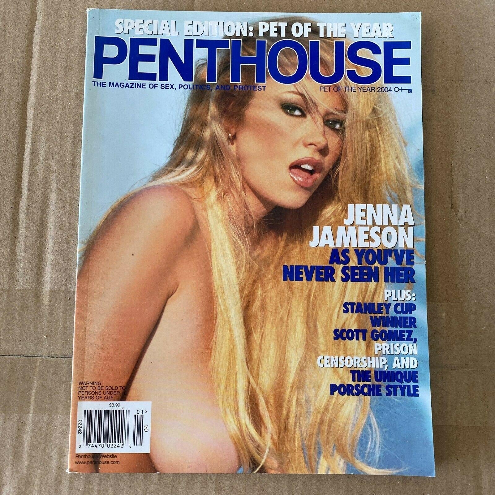 Penthouse 2004 magazine Pet of the Year Jenna Jameson cover | Paper Alcove