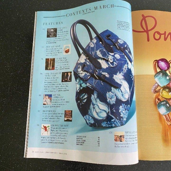 Town & Country March 2021 magazine Michelle Pfeiffer | Paper Alcove