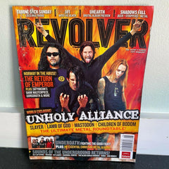 Revolver August 2006 magazine Heavy Metal Music Slayer Lamb of God Mastodon