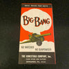 Big Bang Conestoga Cannon Bethlehem PA Manual Brochure Instructions Booklet