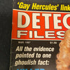 Detective Files March 1987 magazine Real Crime Lesbian Callgirls Gay Hercules