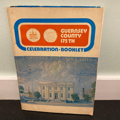 Guernsey County 175th Celebration Booklet Vintage 1973 Ohio History